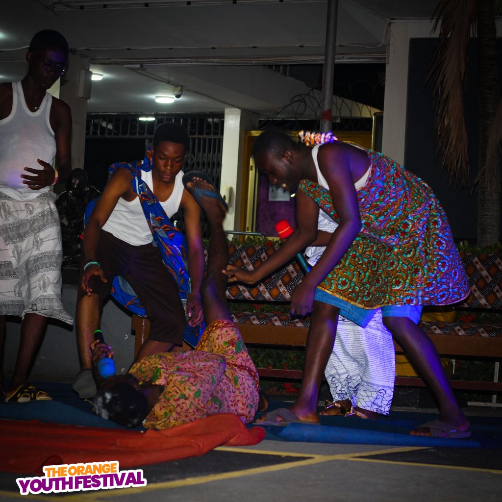 By The Fireside African Youth Drama Scene